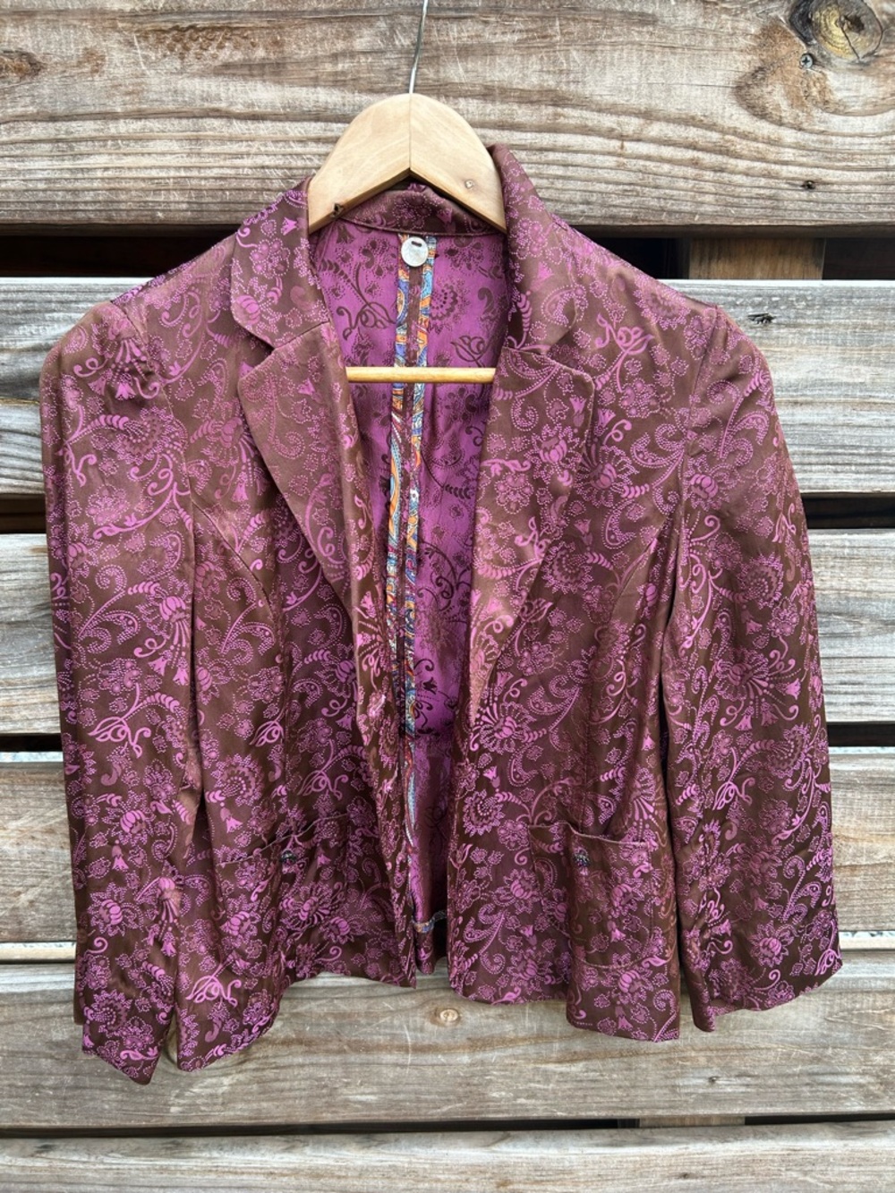 Vintage Margaret O’Leary Paisley Jacket - S